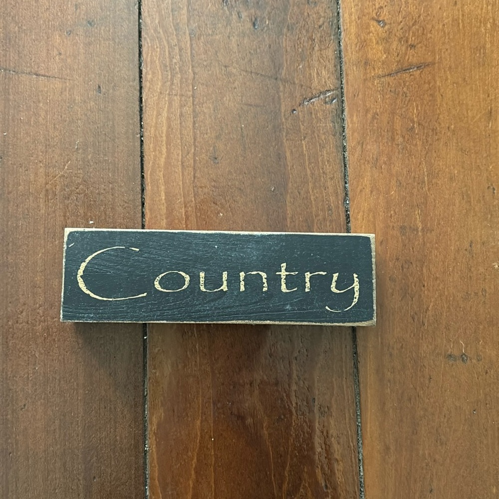Country Sign